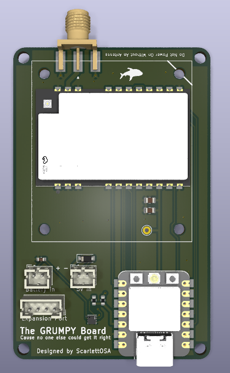 Grumpy Mesh Board power management